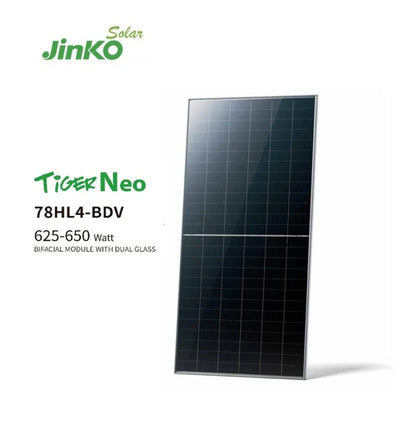 Jinko Solar 78HL4-BDV 625W 630W 635W 640W 645W 650W