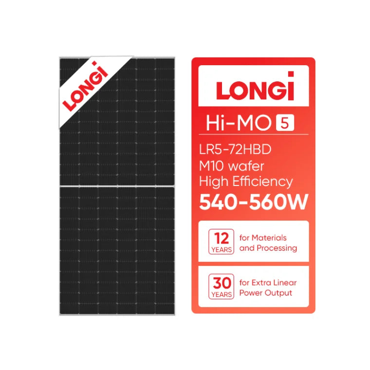 Longi solar LR5-72HPH 545W 550W 555W 560W