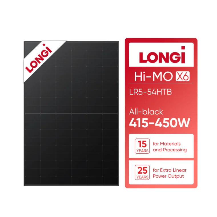 Longi Himo X6 LR5-54HTB 415w 425w 420w 430w 435w 445w 450w